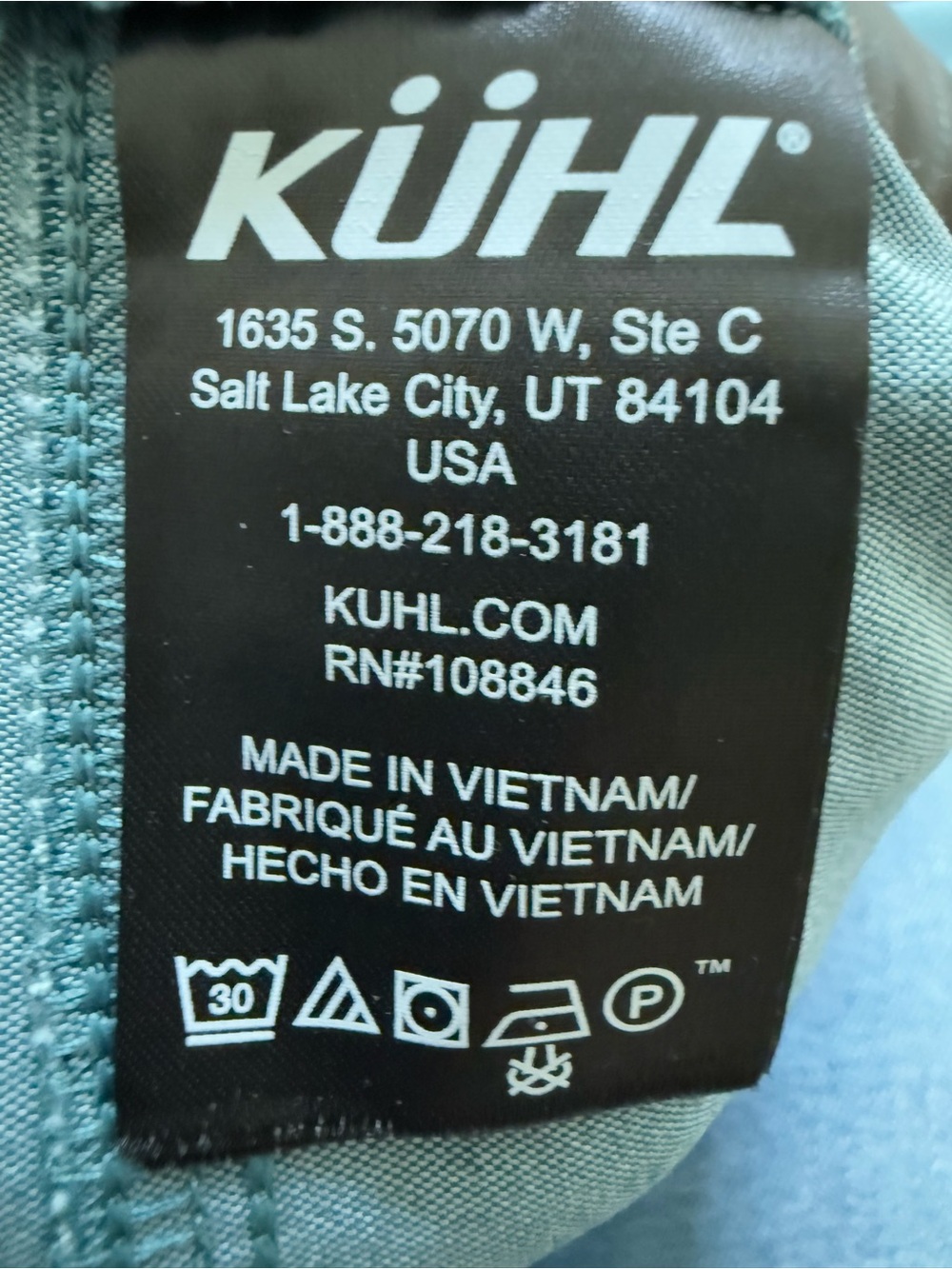 KUHL Trekr Legendary Capri Pants Hiking Gorpcore Lightweight Breathable Green 16 - Picture 5 of 7